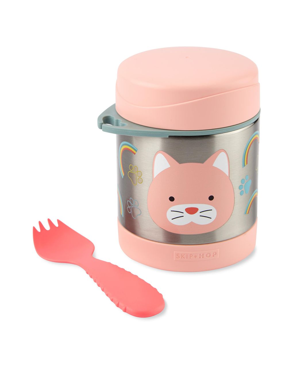 Skip hop zoo φαγητοδοχείο - θερμός 350ml cat 9q337210 - SKIP HOP