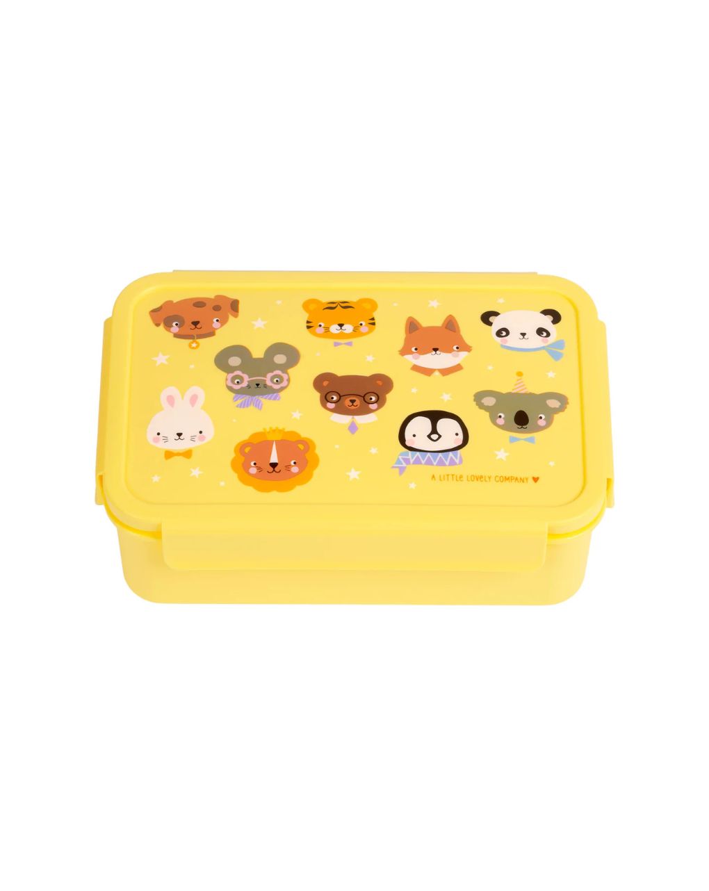 A little lovely company δοχείο φαγητού bento με χωρίσματα 1200ml animal friends bbafye77