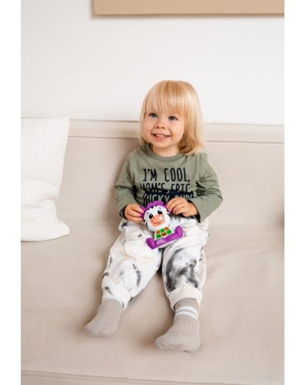 Kids hits εκπαιδευτικό babykins ζωάκι ζέβρα kh10/004 - 50/50 GAMES