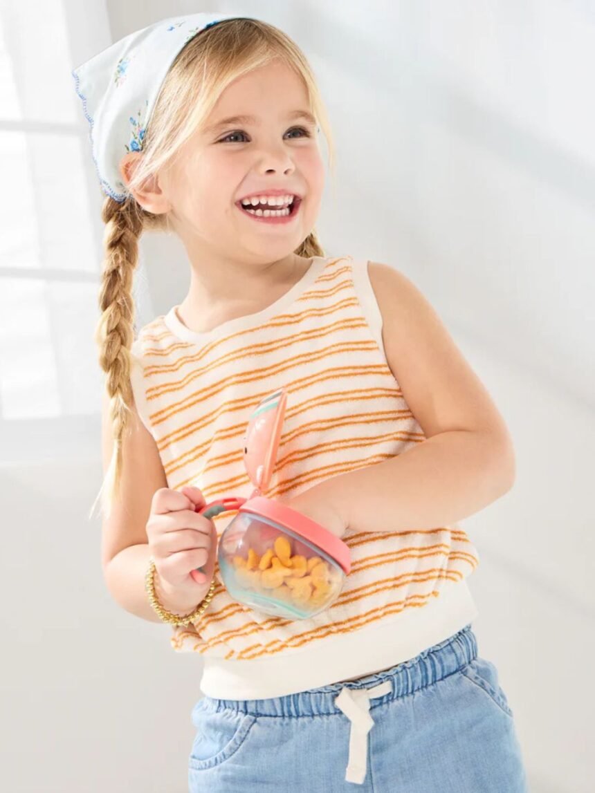 Skip hop zoo δοχείο για σνακ cat 222ml 9q337010 - SKIP HOP