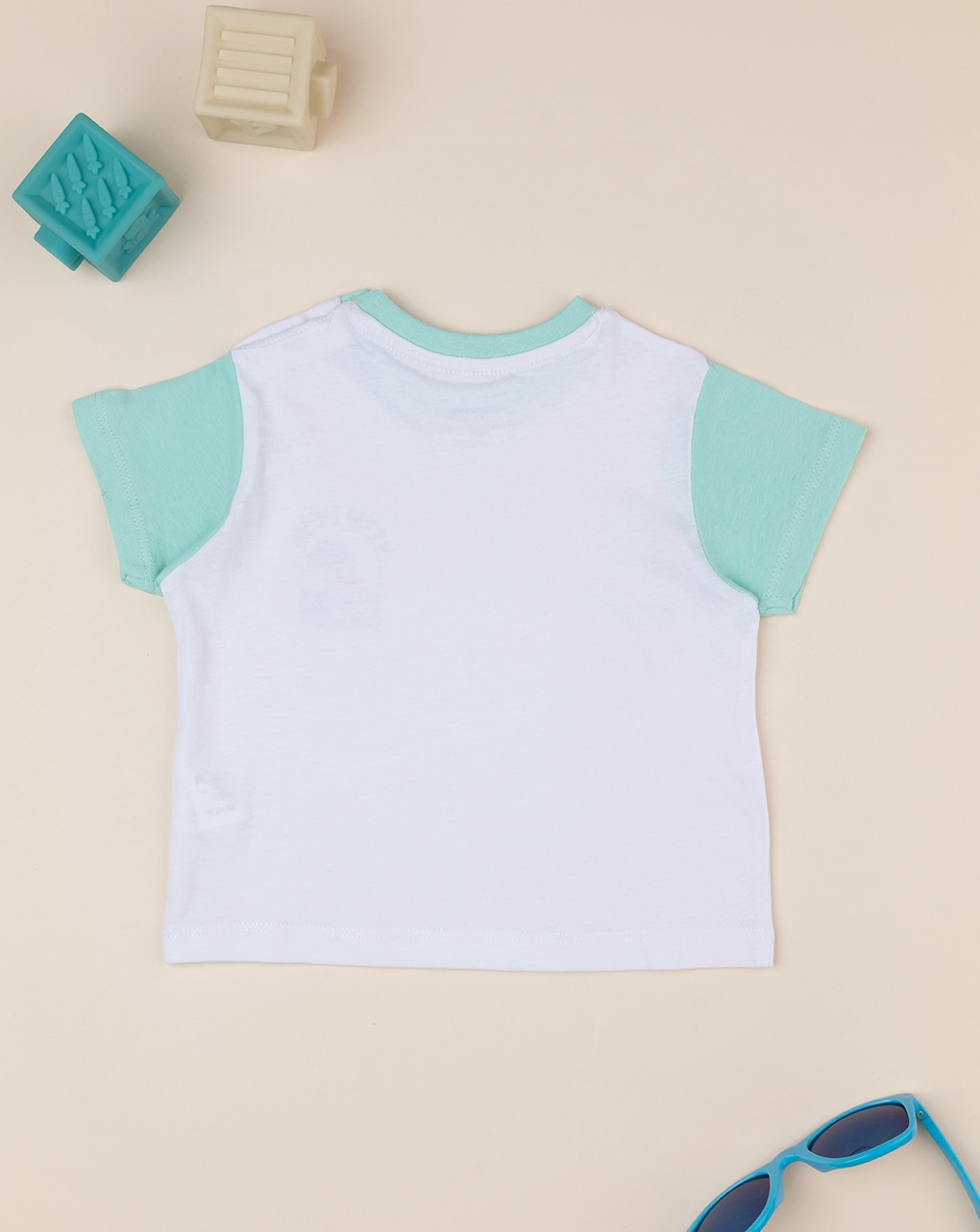 βρεφικό t-shirt λευκό little surfer για αγόρι - Prénatal