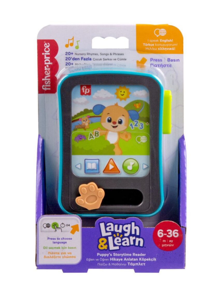 Mattel fisher price laugh & learn εκπαιδευτικό τηλεφωνάκι με ιστορίες 6-36m jgx02 - Fisher-Price