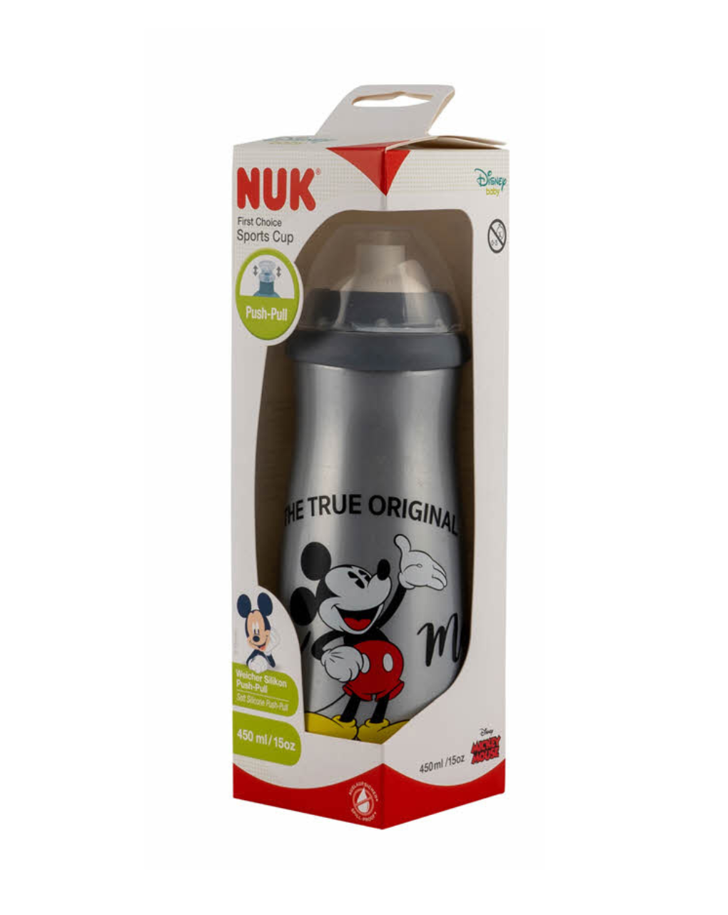 Nuk παγούρι first choice pp sports 36m+ 450ml mickey - Nuk