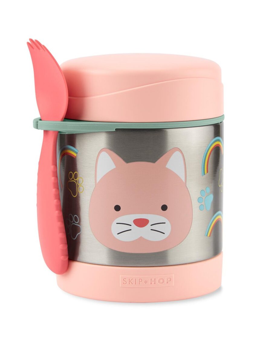 Skip hop zoo δοχείο-θερμός τροφής 350ml cat 9q337210 - SKIP HOP