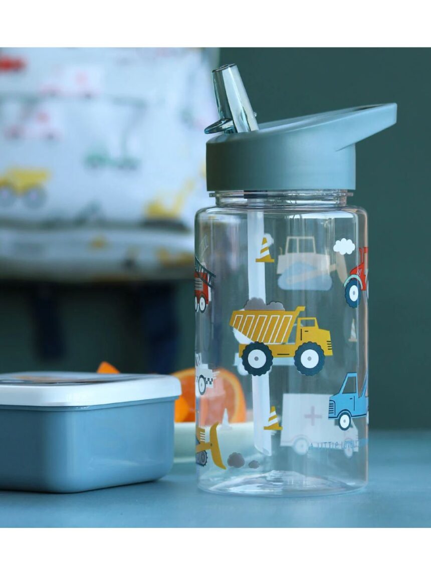 A little lovely company παγούρι tritan 450ml vehicles dbvebu62 - A LITTLE LOVELY COMP