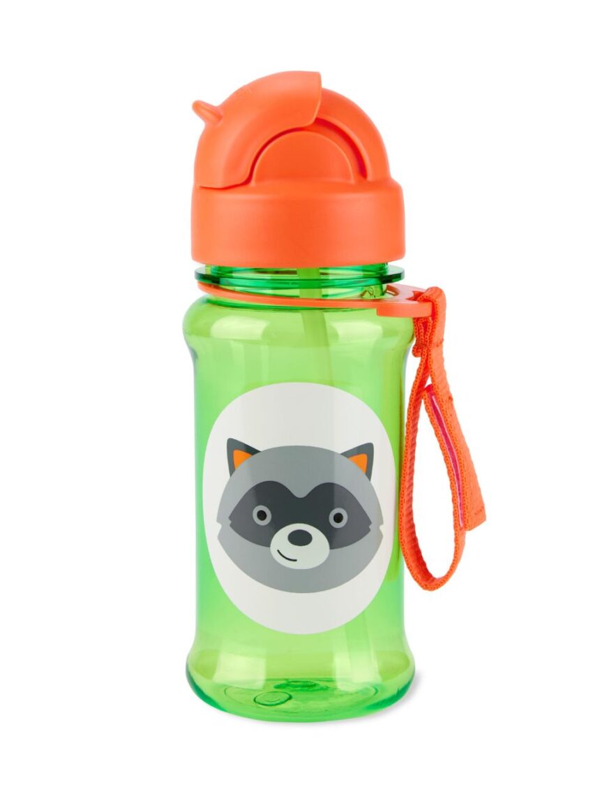 Skip hop zοο tritan renew παγούρι με καλαμάκι 355ml raccoon 9r407310 - SKIP HOP