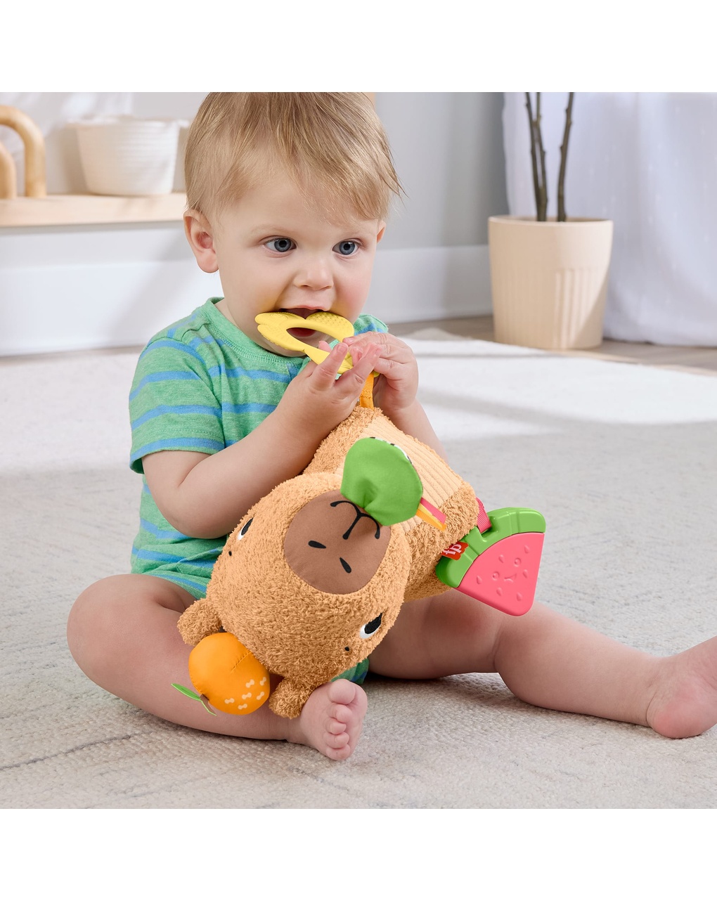 Mattel fisher price μαλακό καπιμπάρα δραστηριοτήτων 3m+ hyr54 - Fisher-Price