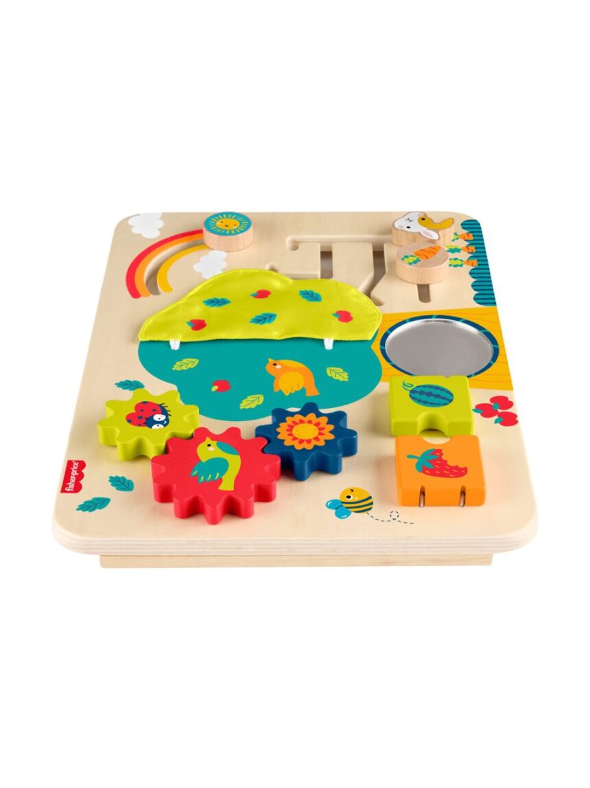 Mattel fisher-price ξύλινος σταθμός δραστηριοτήτων 6m+ jdm53 - Fisher-Price
