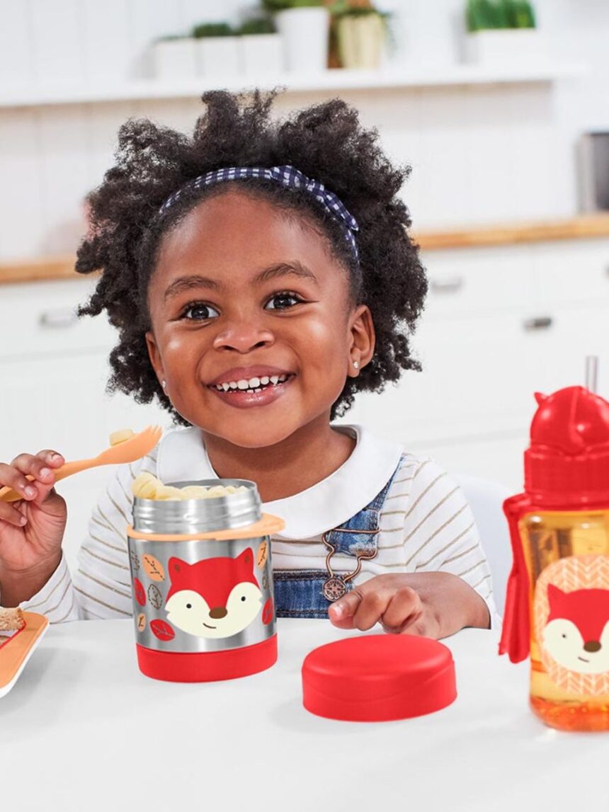 Skip hop zoo φαγητοδοχείο - θερμός 325ml fox 252392 - SKIP HOP