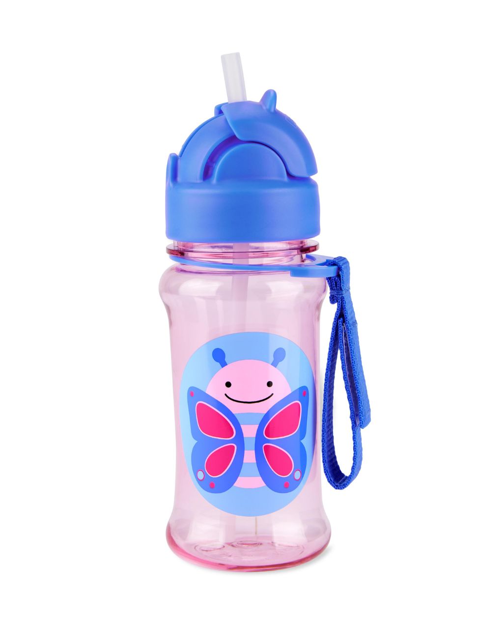 Skip hop zοο tritan renew παγούρι με καλαμάκι 355ml butterfly 9q776410 - SKIP HOP