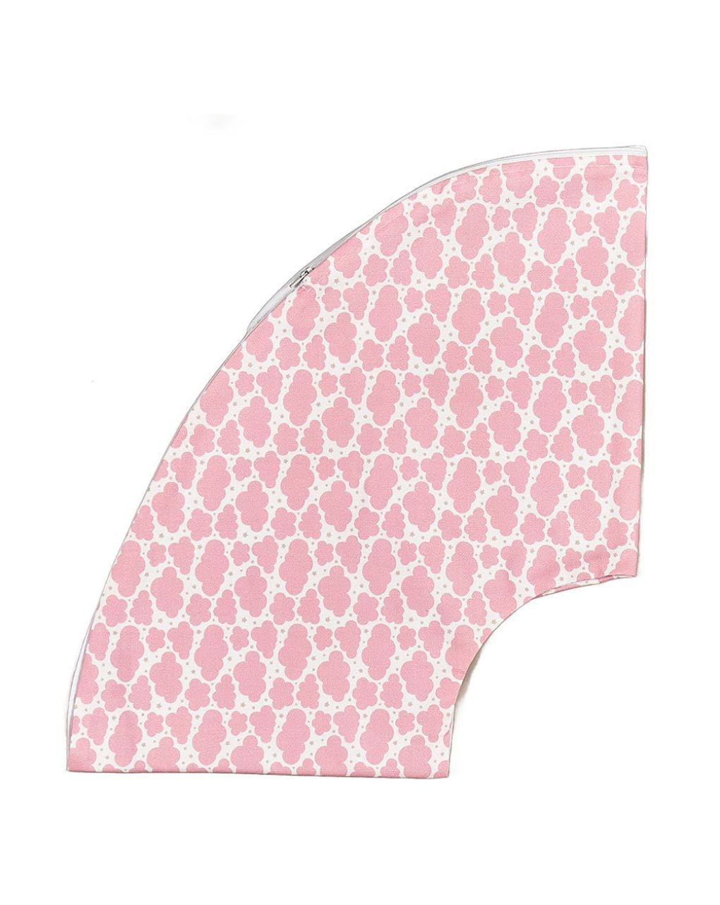 ο κόσμος του μωρού βαμβακερή θήκη μαξιλαριού θηλασμού "clouds" ροζ 90191 - O KOSMOS TOU MOROU