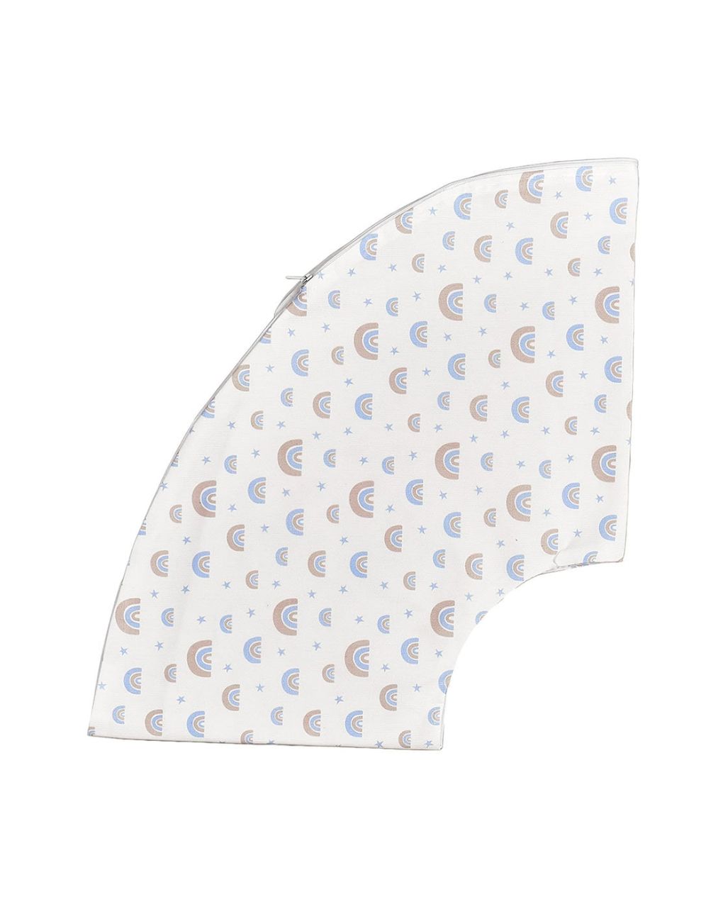 ο κόσμος του μωρού βαμβακερή θήκη μαξιλαριού θηλασμού "rainbow" σιελ 90142 - O KOSMOS TOU MOROU