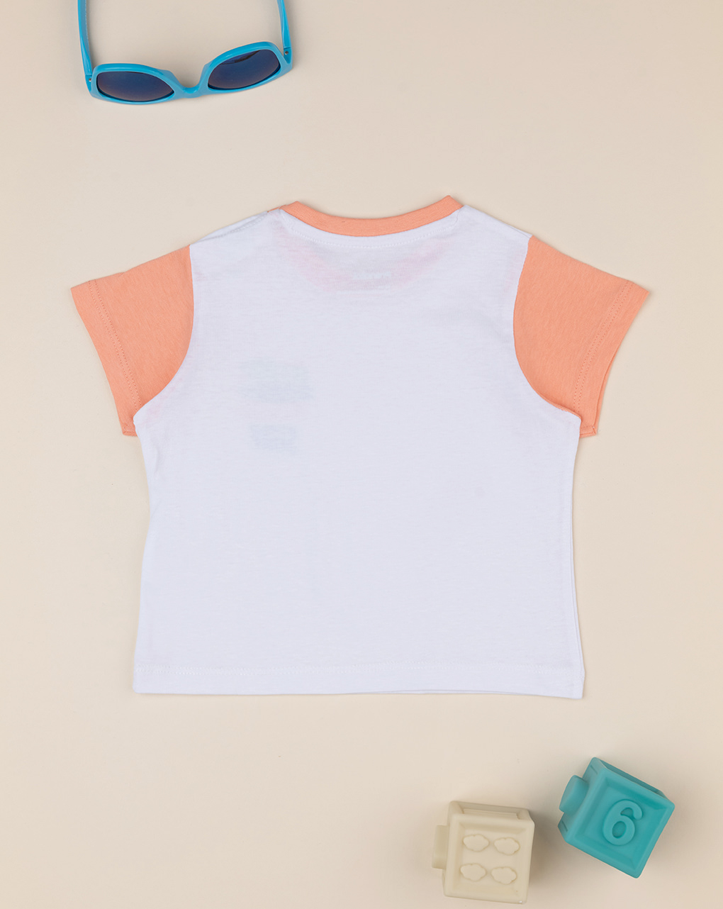βρεφικό t-shirt λευκό team surf για αγόρι - Prénatal