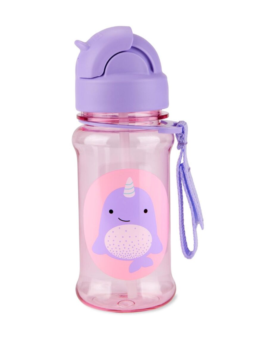 Skip hop zοο tritan renew παγούρι με καλαμάκι 355ml narwhal 9q776810 - SKIP HOP