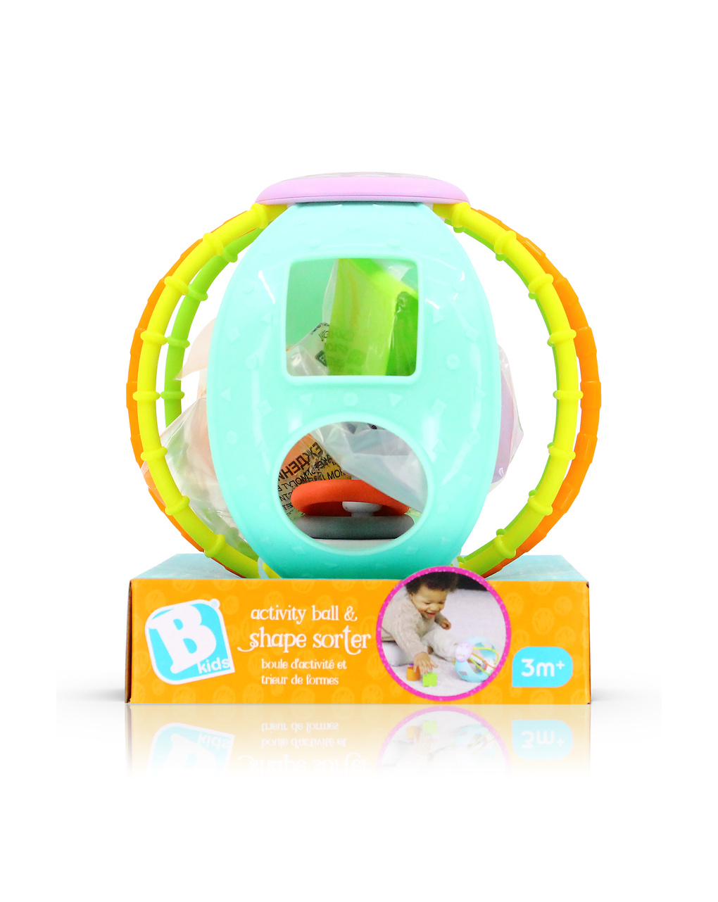 Bkids μπάλα δραστηριότητας με σχήματα