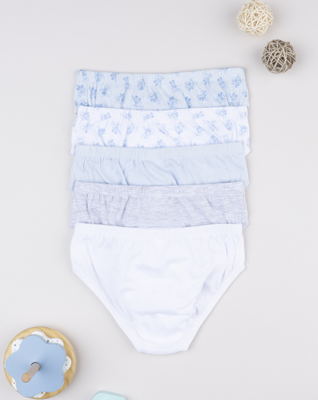 παιδικά σλιπ πακέτο x5 mickey για αγόρι - Prénatal