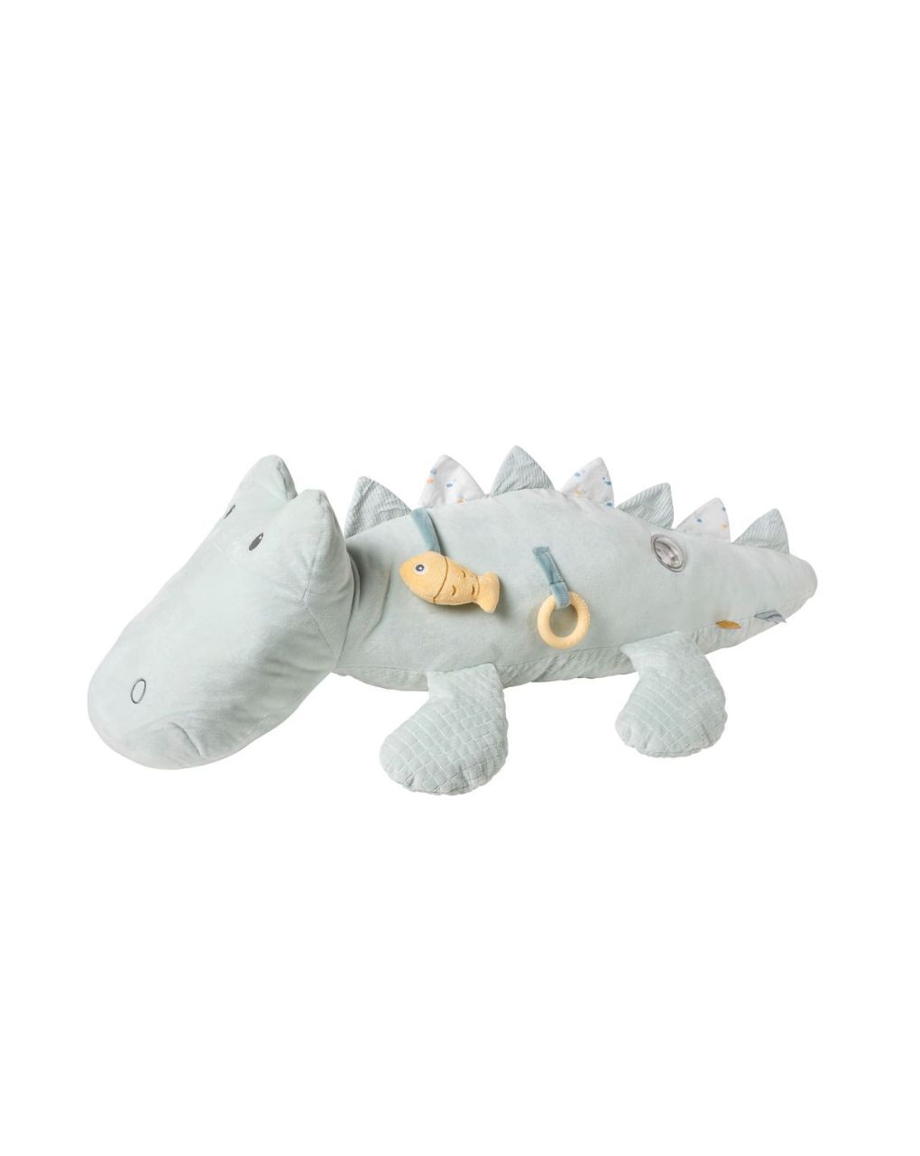 Nattou λούτρινο δραστηριοτήτων κροκόδειλος romeo jules & sally 90x25cm mint - Nattou