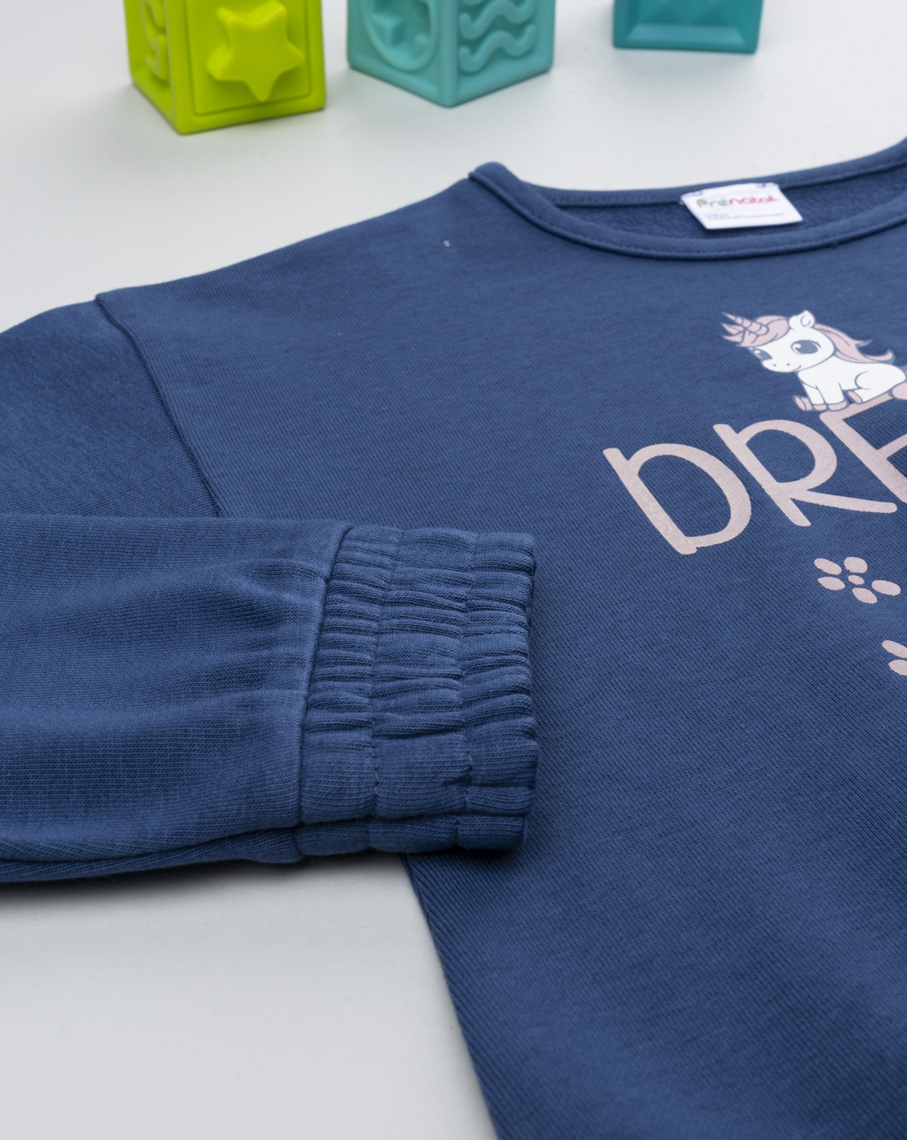 παιδική μπλούζα φούτερ μπλε dreams για κορίτσι - Prénatal