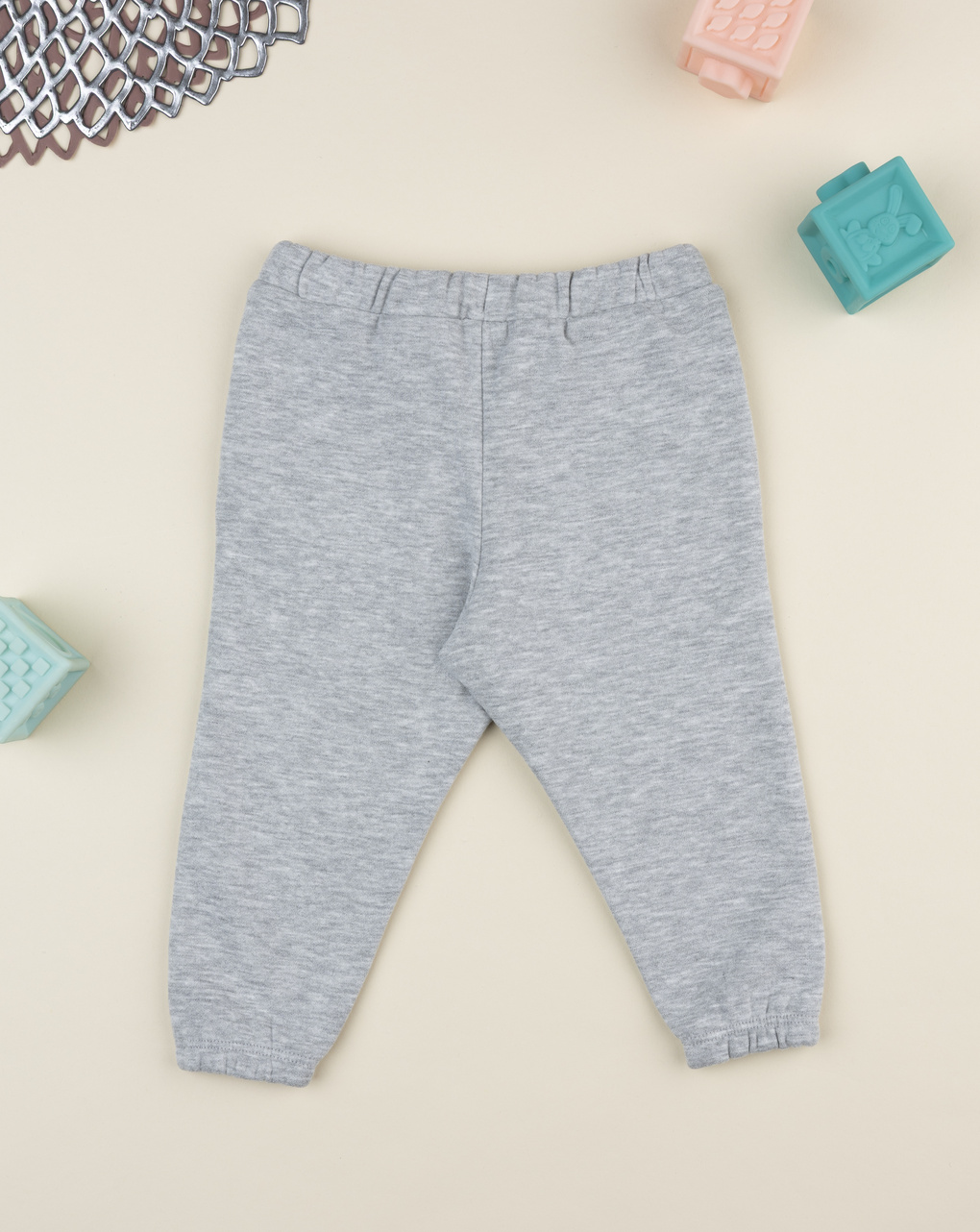 βρεφικό παντελόνι φόρμας γκρι cat/rabbit για κορίτσι - Prénatal