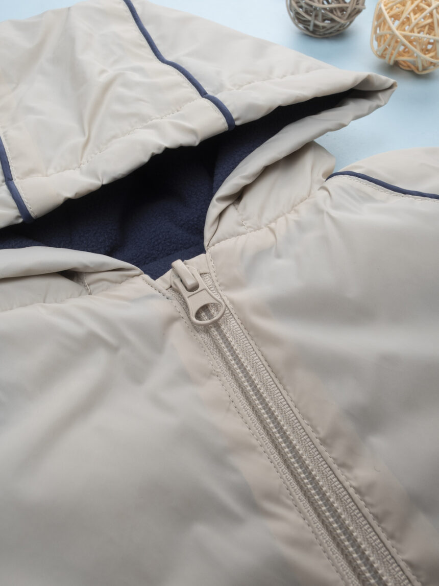 βρεφικό μπουφάν μπεζ για αγόρι - Prénatal