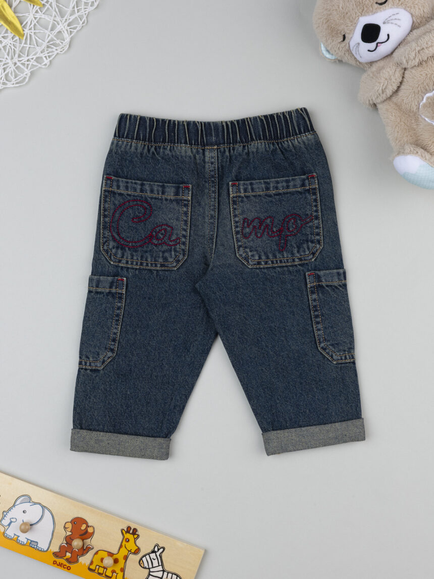 βρεφικό τζιν παντελόνι camp για αγόρι - Prénatal