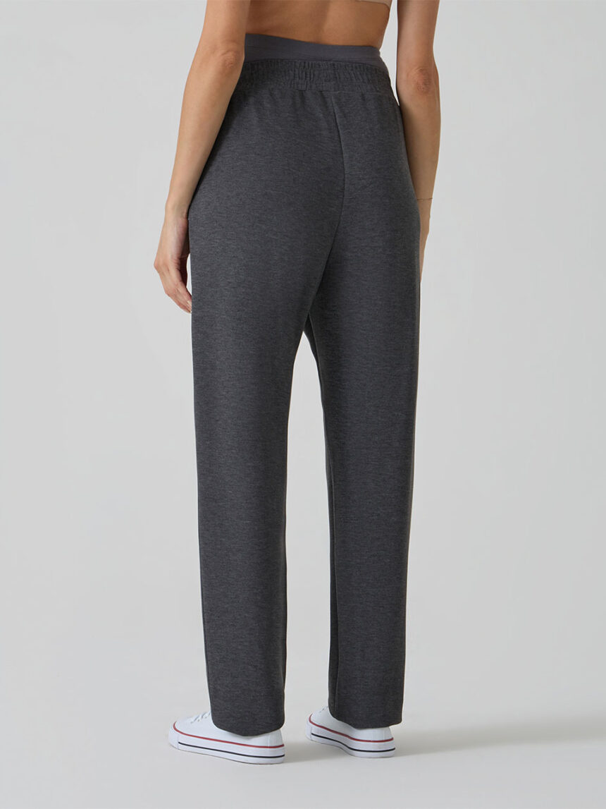 γυναικείο παντελόνι φούτερ εγκυμοσύνης γκρι - Prénatal