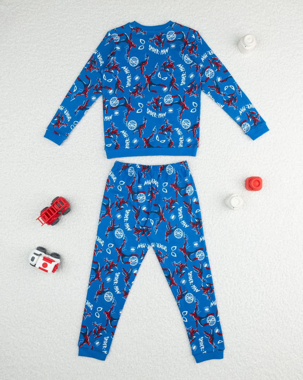 παιδική πιτζάμα μπλε spiderman για αγόρι - Prénatal