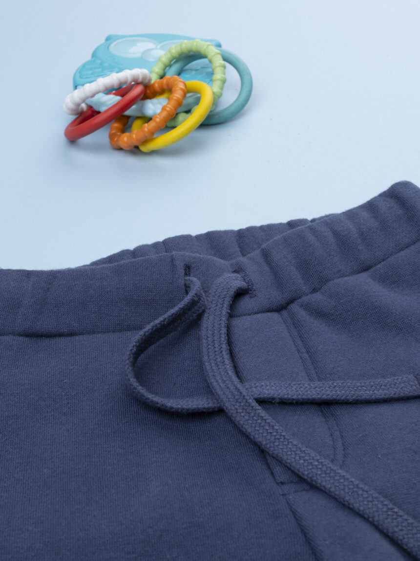 βρεφικό παντελόνι φόρμας μπλε good player για αγόρι - Prénatal