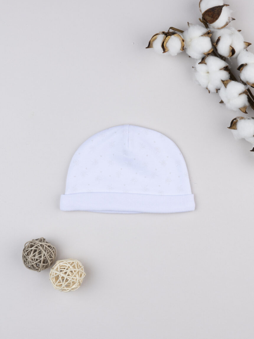 βρεφικό σκουφάκι λευκό για κορίτσι - Prénatal