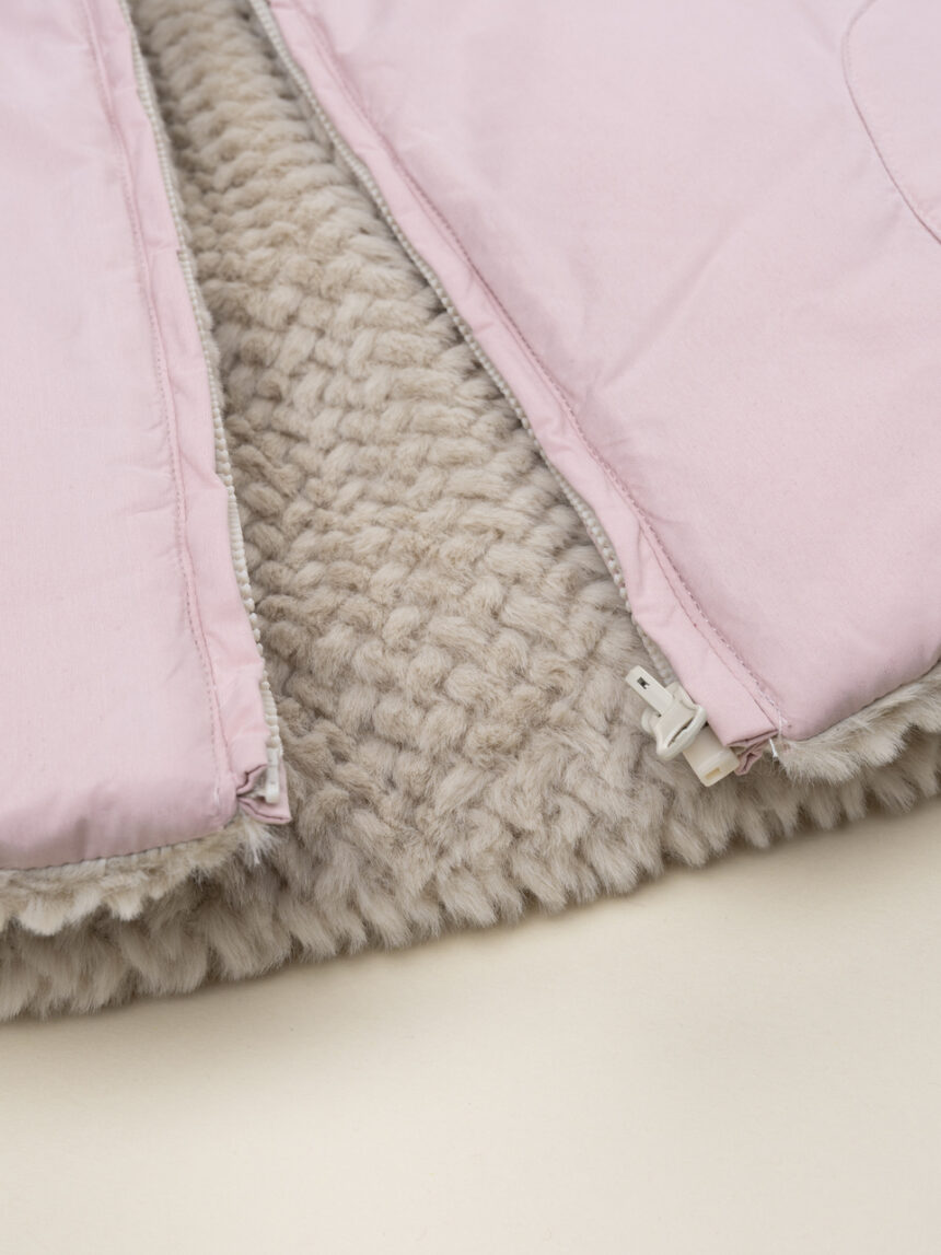 βρεφικό μπουφάν ροζ για κορίτσι - Prénatal