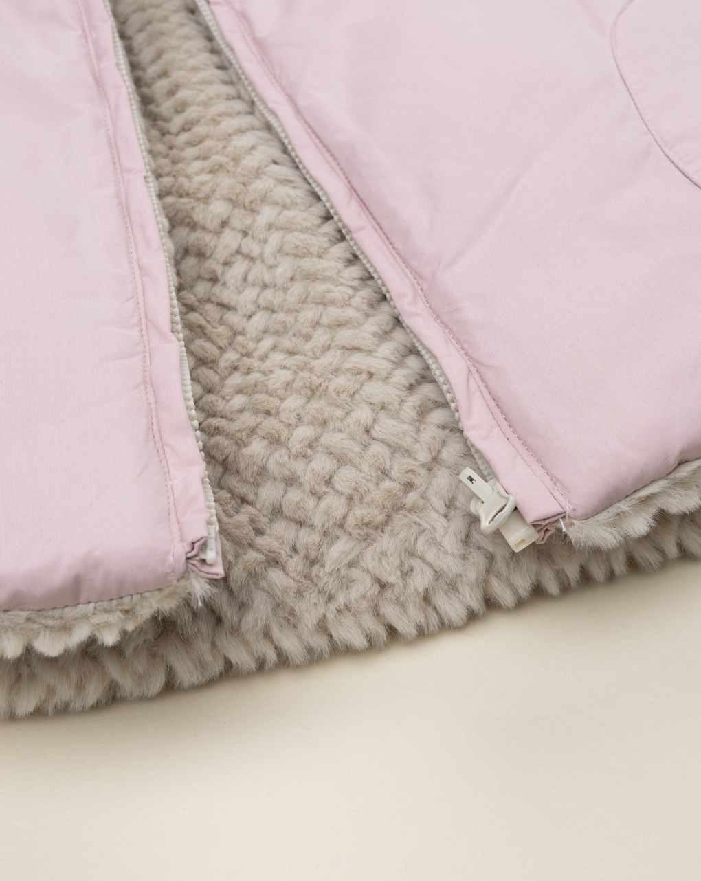 βρεφικό μπουφάν ροζ για κορίτσι - Prénatal