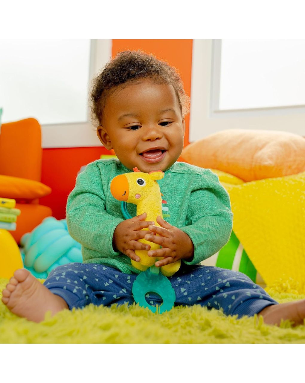 Bright starts μουσικό παιχνίδι on-the-go για καρότσι & μάρσιπο tug tunes 0m+ - Bright Starts