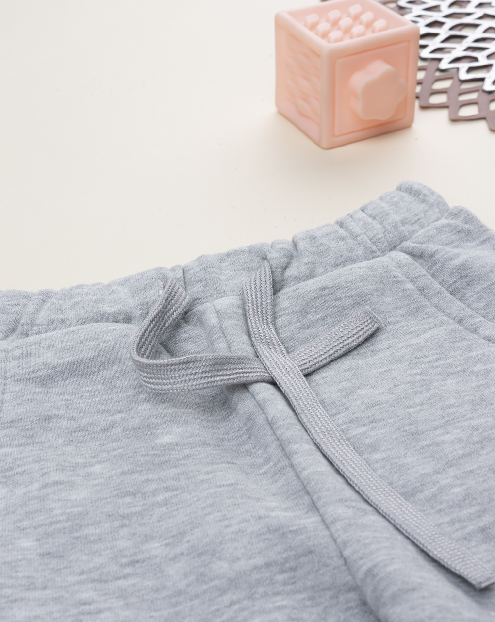 βρεφικό παντελόνι φόρμας γκρι cat/rabbit για κορίτσι - Prénatal