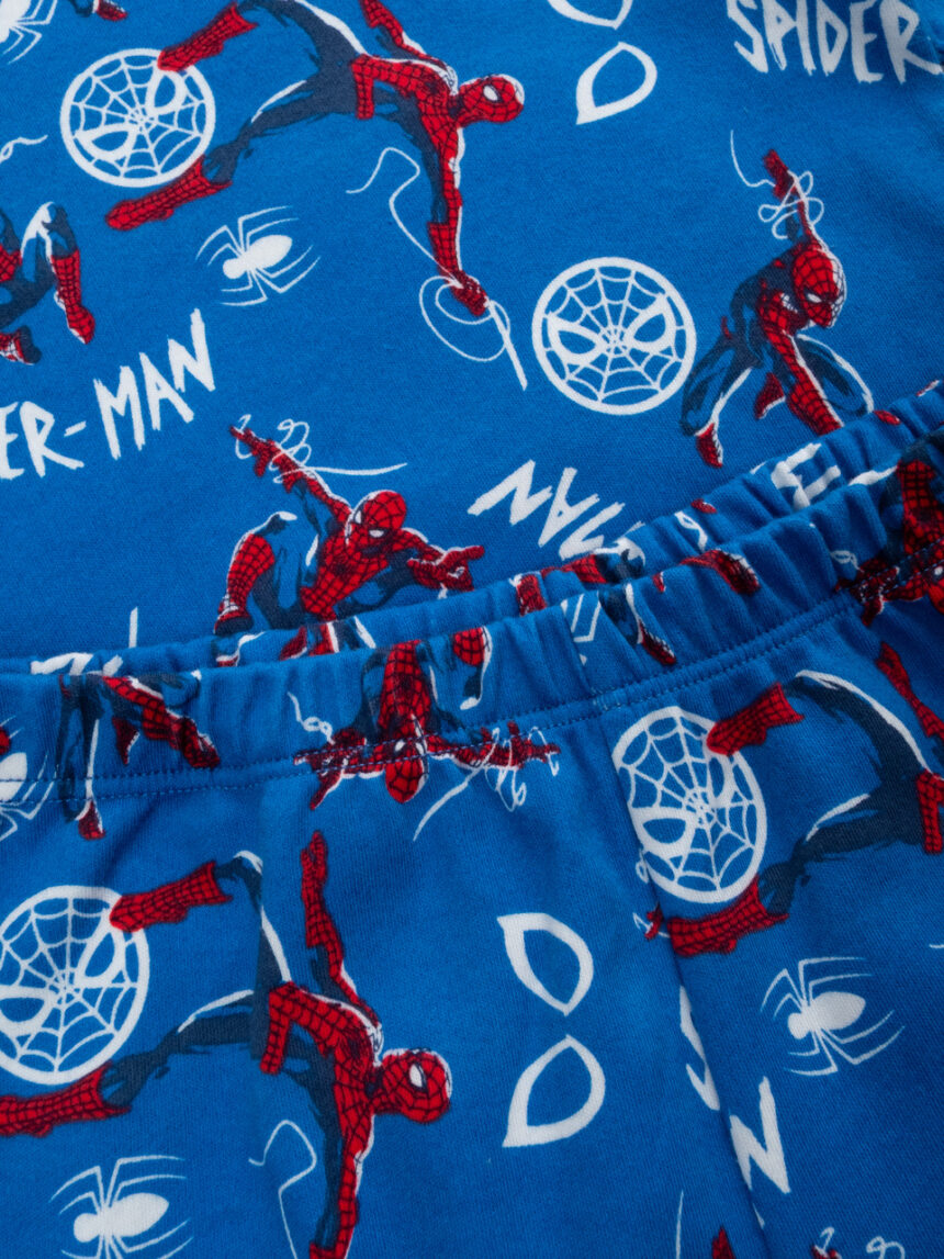 παιδική πιτζάμα μπλε spiderman για αγόρι - Prénatal