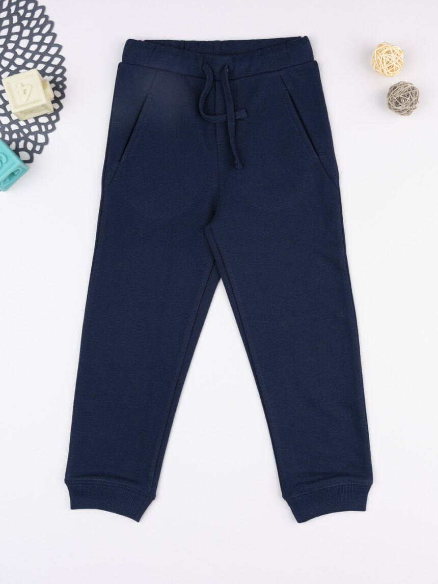 παιδικό παντελόνι φόρμας μπλε για αγόρι - Prénatal