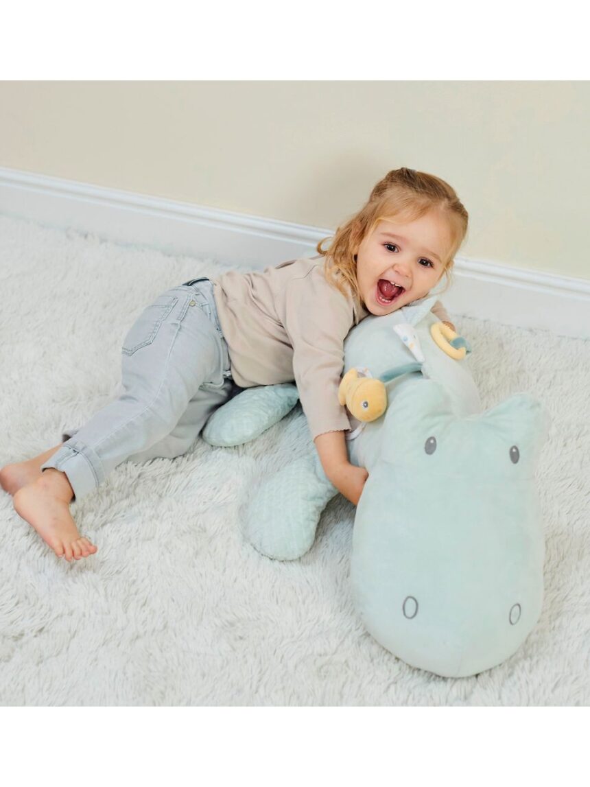 Nattou λούτρινο δραστηριοτήτων κροκόδειλος romeo jules & sally 90x25cm mint - Nattou