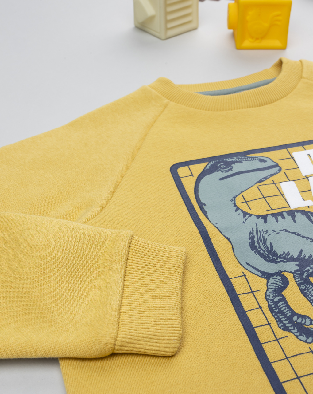 παιδικό σετ μπλούζα φούτερ και φόρμα dino land για αγόρι - Prénatal
