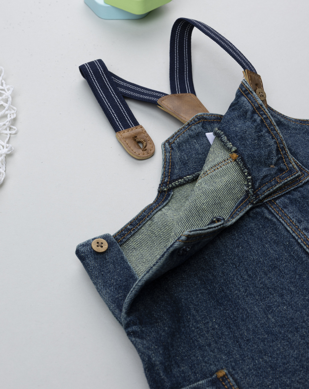 βρεφική τζιν σαλοπέτα be nice για αγόρι - Prénatal