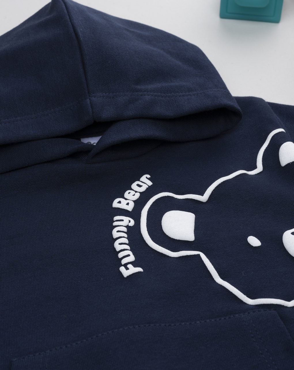 βρεφικό σετ φούτερ και φόρμα μπλε funny bear για αγόρι - Prénatal