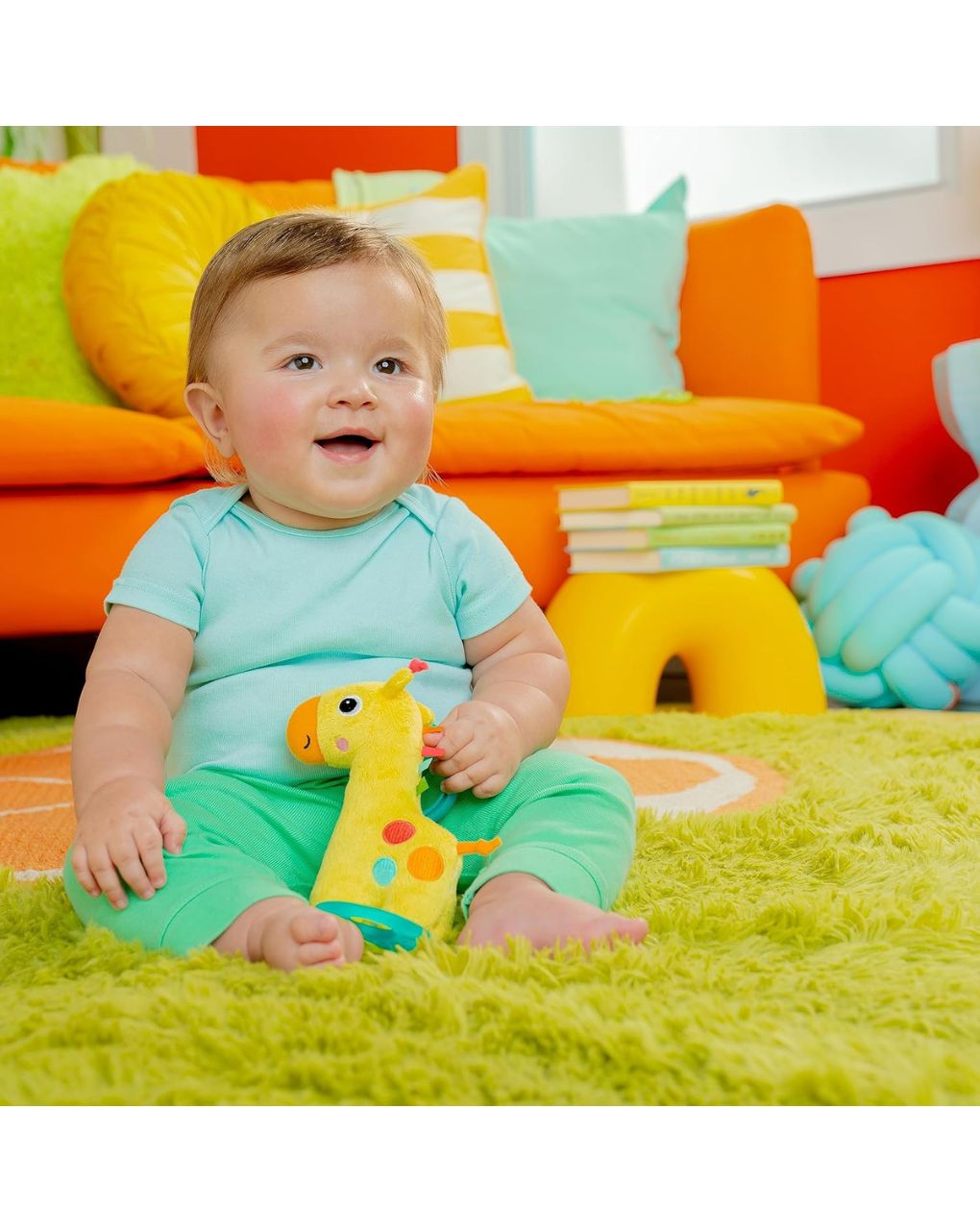 Bright starts μουσικό παιχνίδι on-the-go για καρότσι & μάρσιπο tug tunes 0m+ - Bright Starts