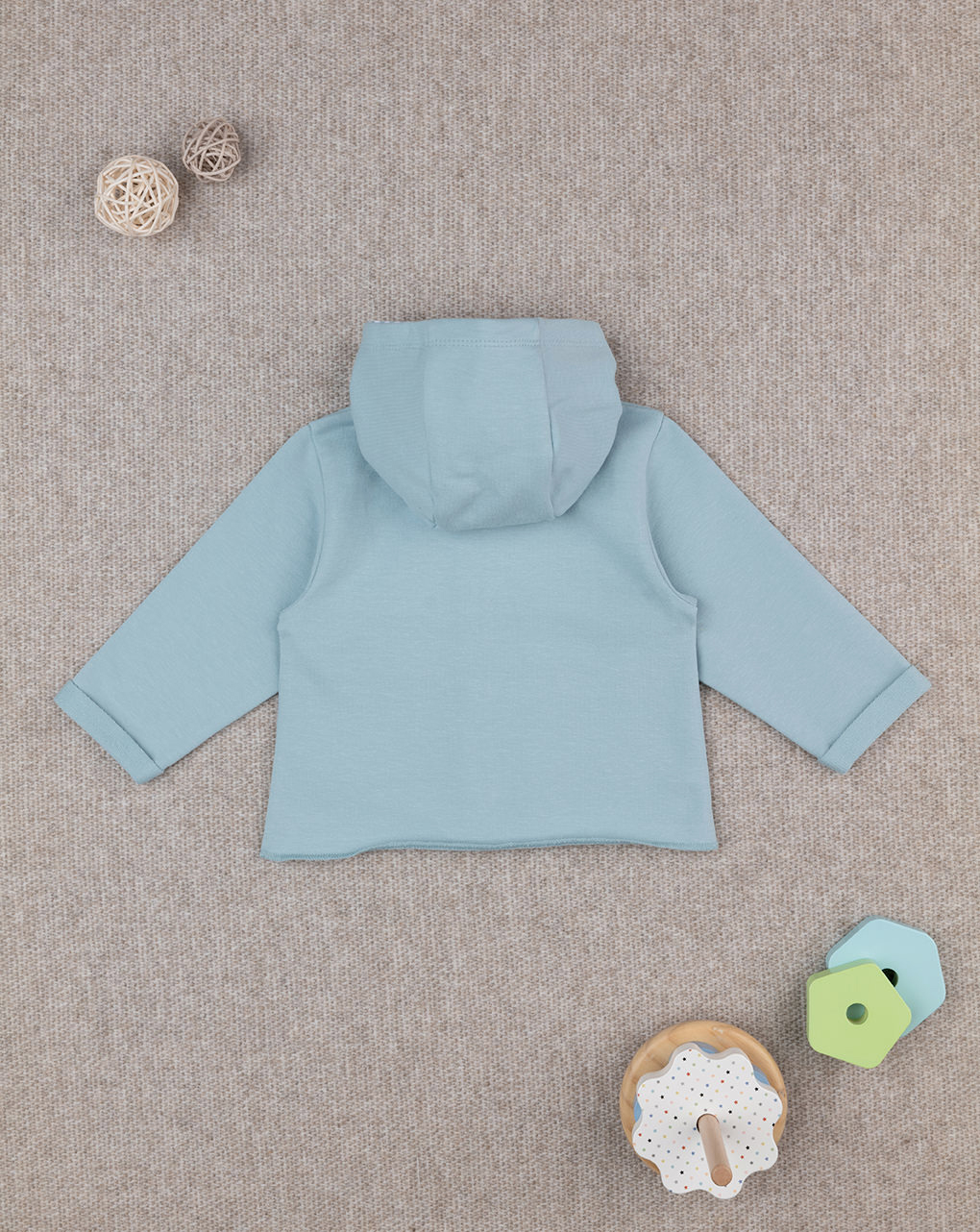 βρεφική ζακέτα βεραμάν με τσέπες για αγόρι - Prénatal