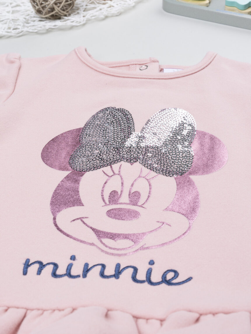 βρεφικό σετ φούτερ και κολάν minnie για κορίτσι - Prénatal