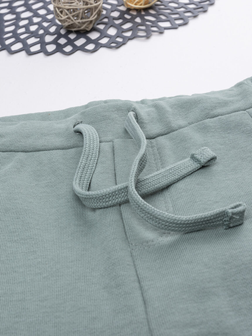 παιδικό παντελόνι φόρμας λαδί για αγόρι - Prénatal