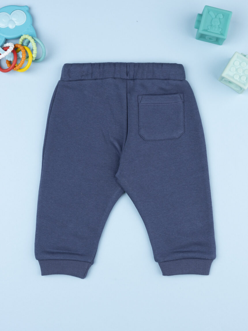 βρεφικό παντελόνι φόρμας μπλε good player για αγόρι - Prénatal