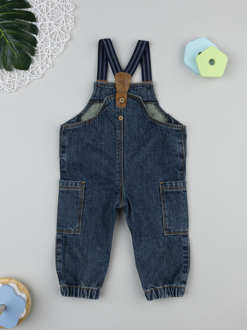 βρεφική τζιν σαλοπέτα be nice για αγόρι - Prénatal