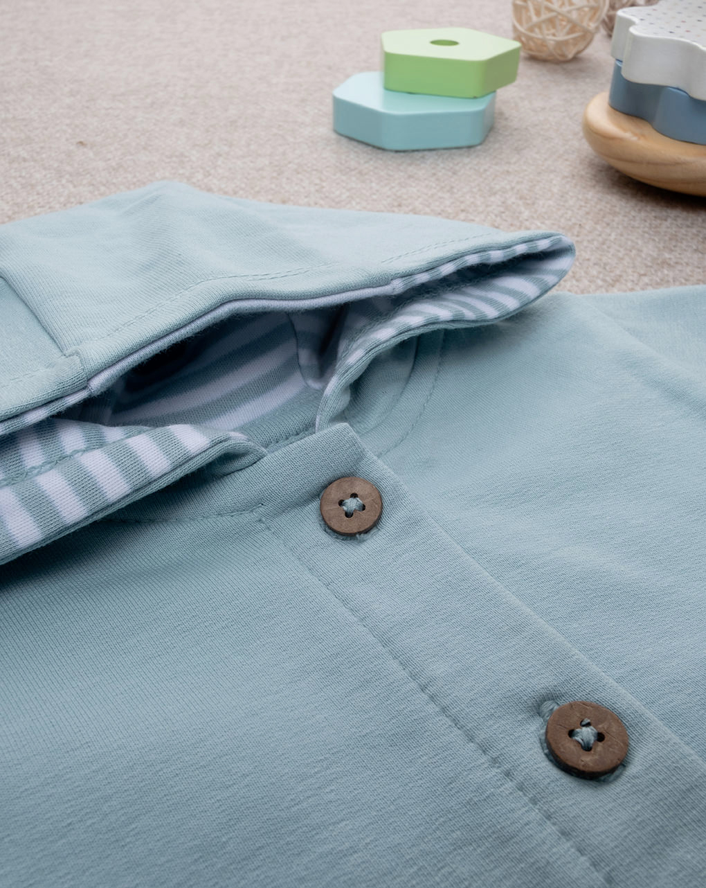 βρεφική ζακέτα βεραμάν με τσέπες για αγόρι - Prénatal