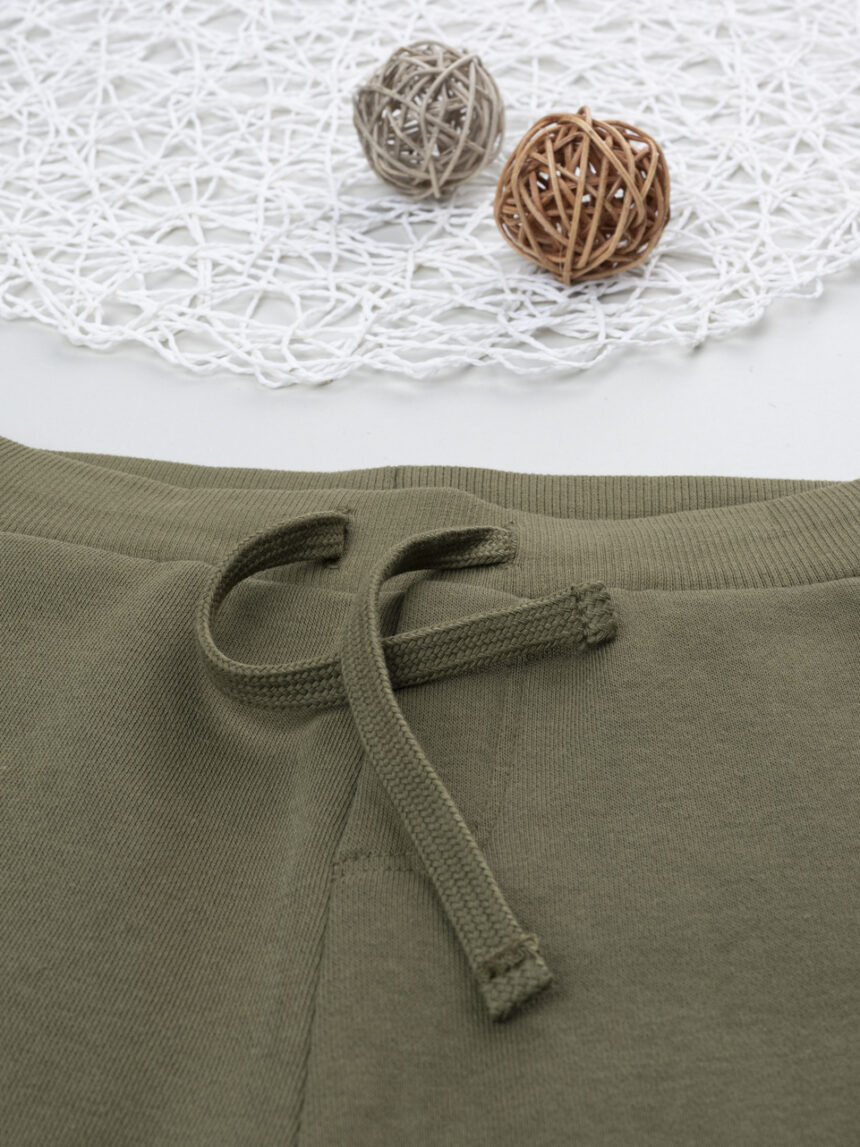 παιδικό παντελόνι φόρμας χακί για αγόρι - Prénatal