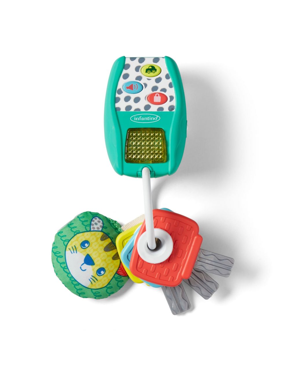 Infantino παιχνίδι δραστηριοτήτων lights & music busy key set b-312033-01 - INFANTINO