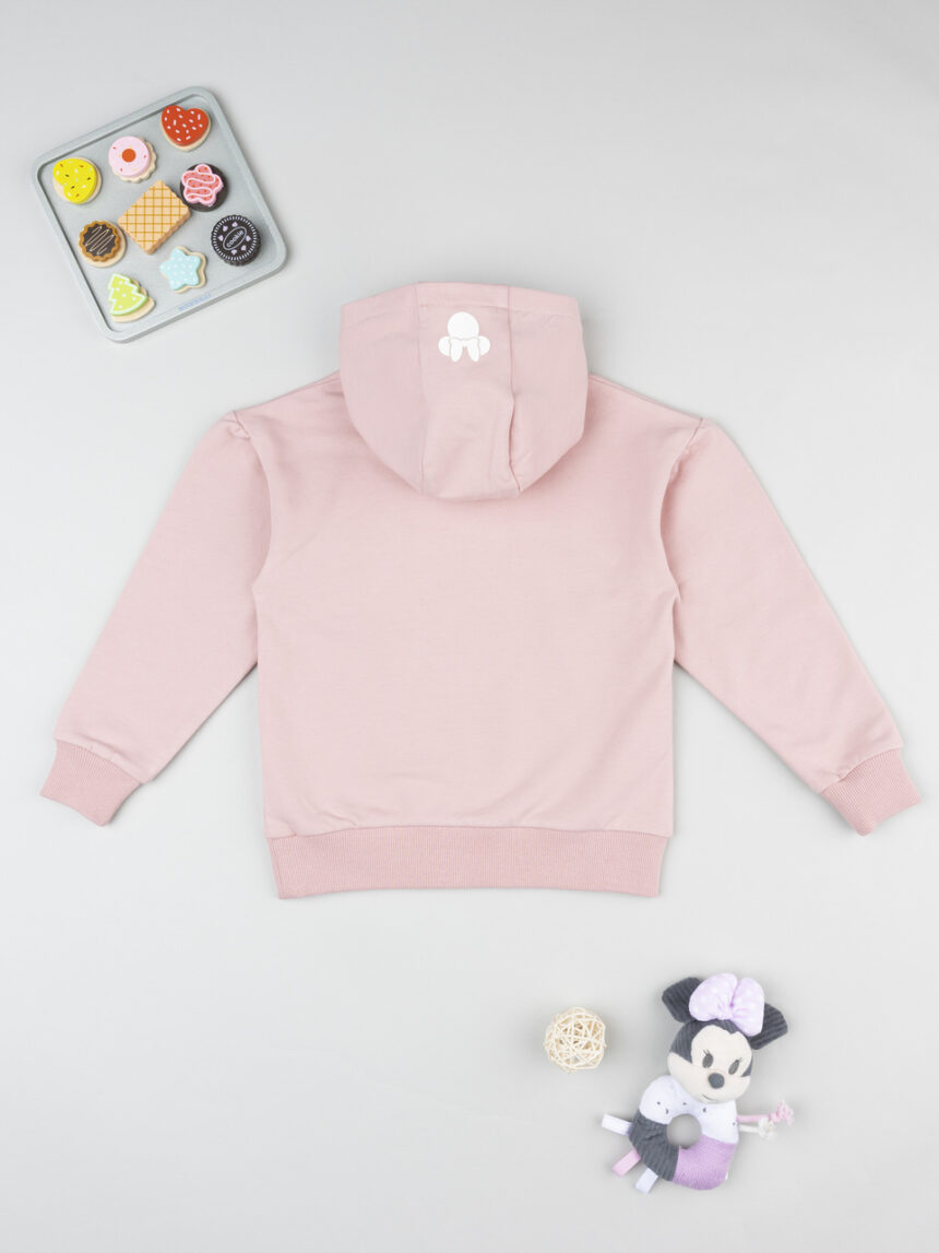 παιδική μπλούζα φούτερ ροζ minnie για κορίτσι - Prénatal