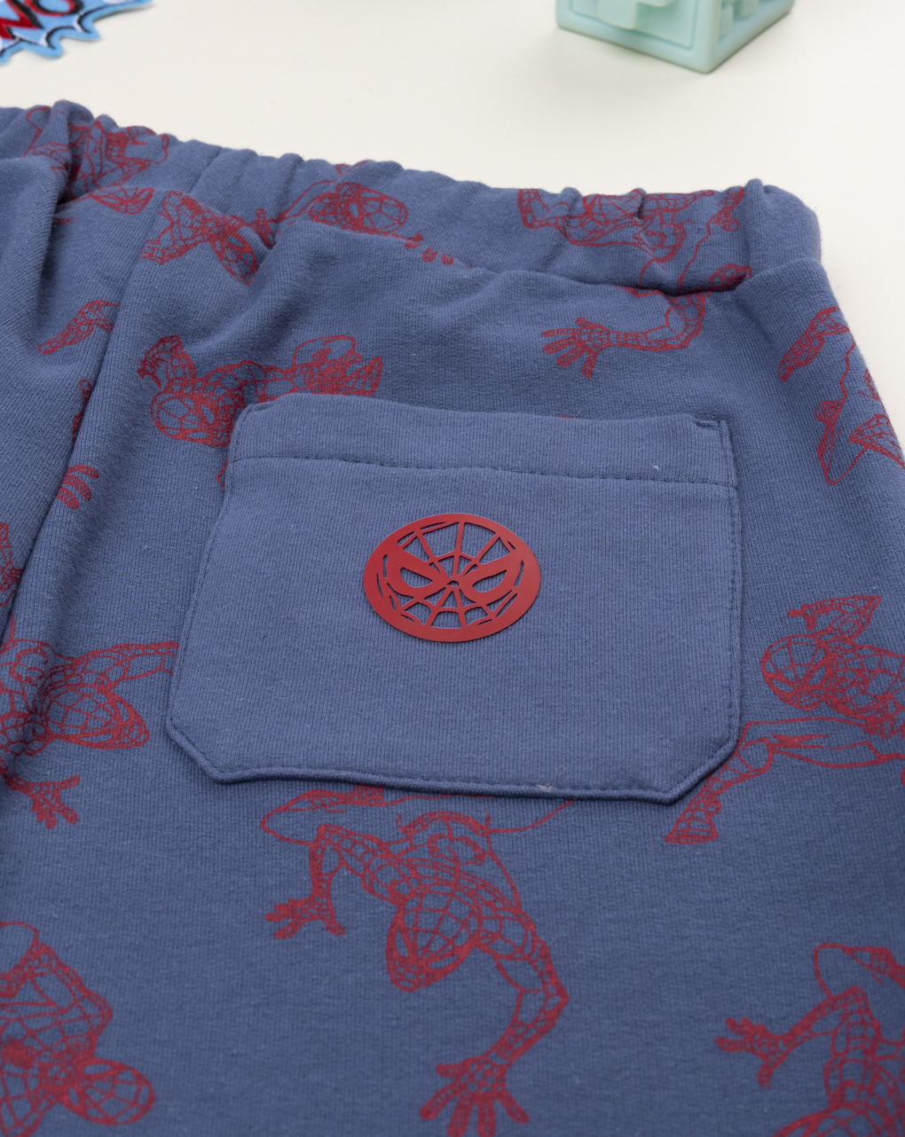 παιδικό παντελόνι φόρμας μπλε spiderman για αγόρι - Prénatal